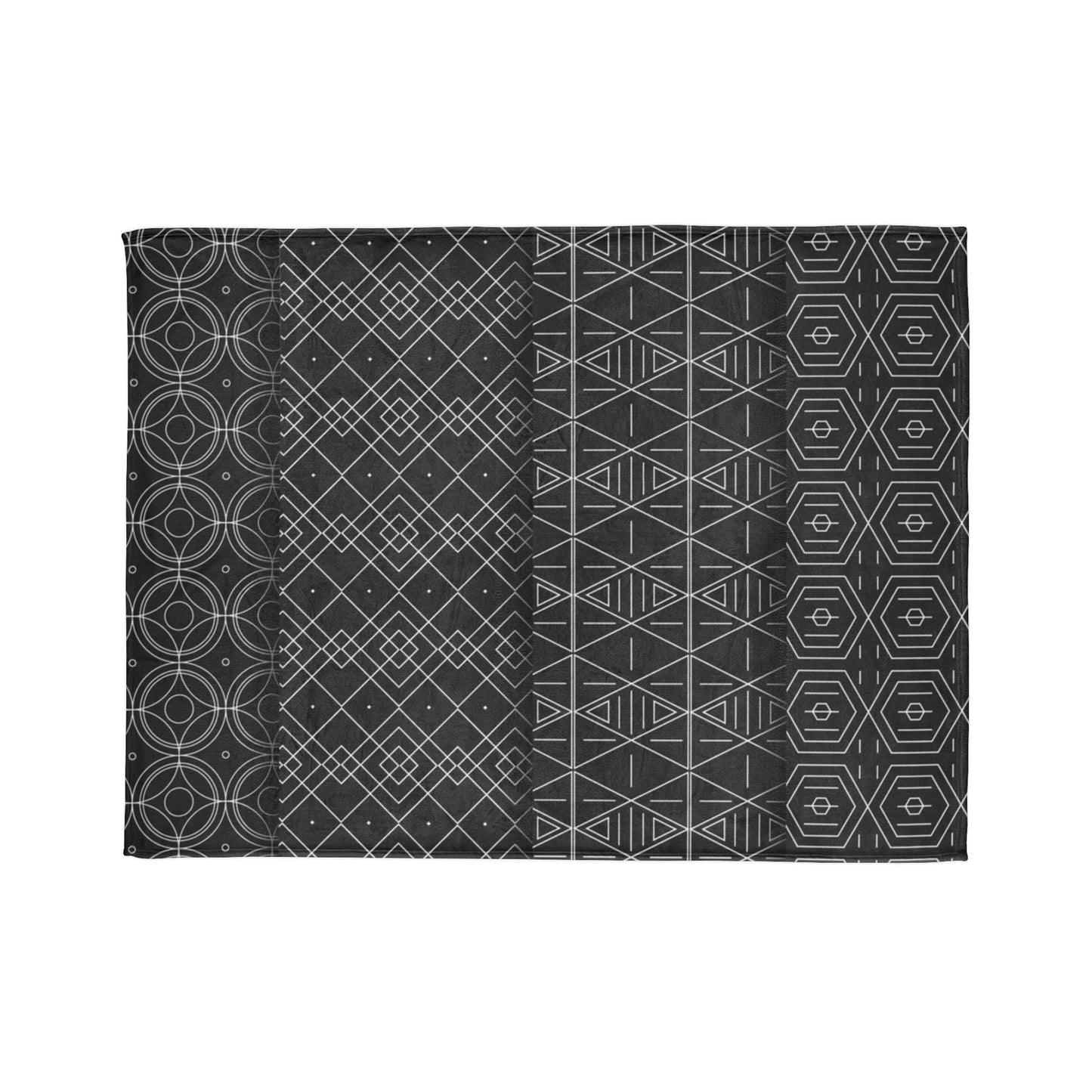 60s patterns Soft Polyester Blanket