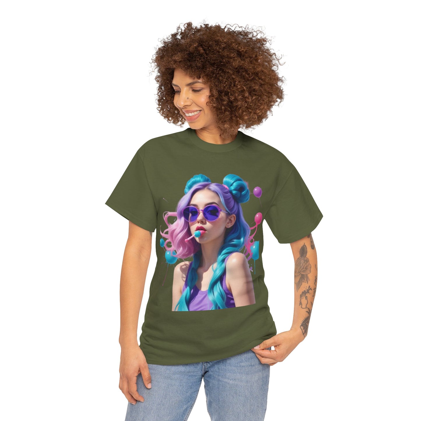 Suck My Lollipop Unisex Heavy Cotton Tee