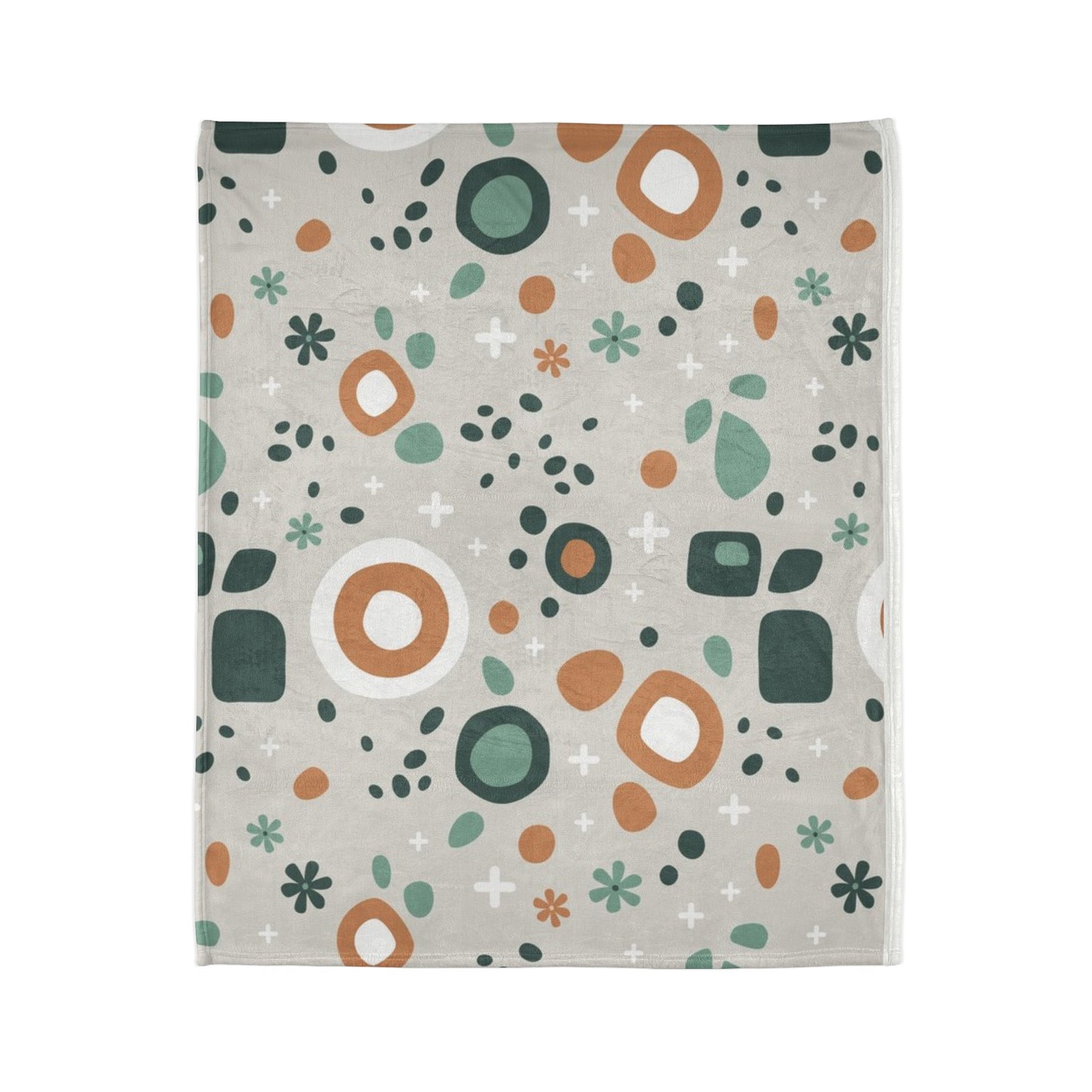 60s patterns Soft Polyester Blanket