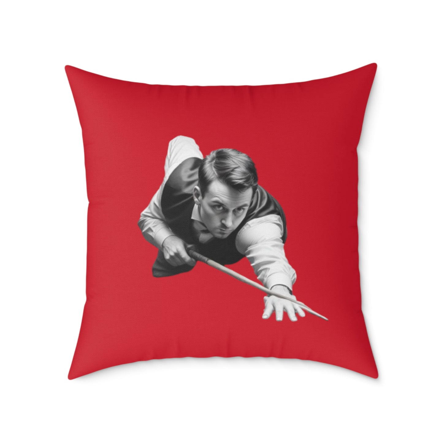 Snooker Square Poly Canvas Pillow