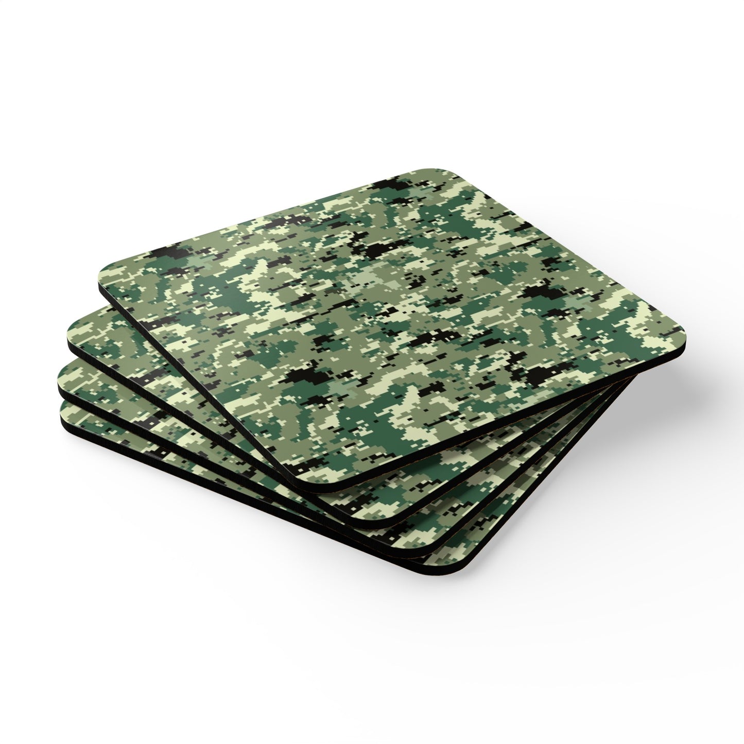 Army Corkwood Coaster Set