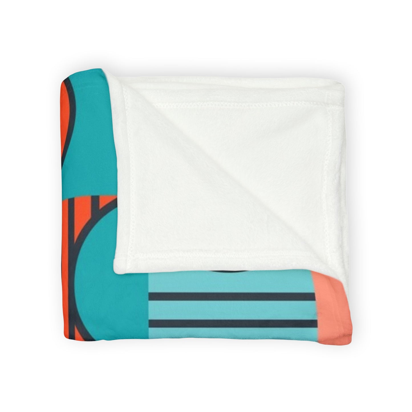 60s patterns Soft Polyester Blanket