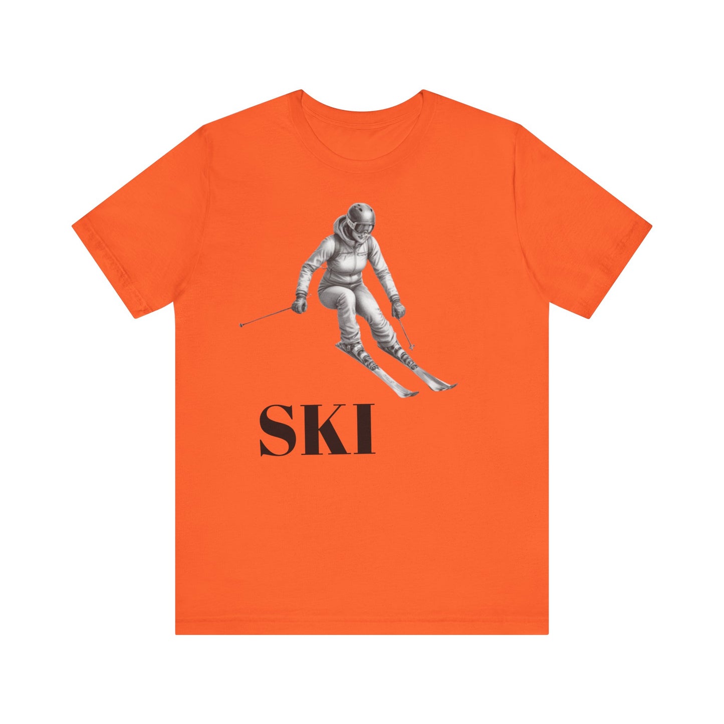 Skiing Jersey Short Sleeve Tee