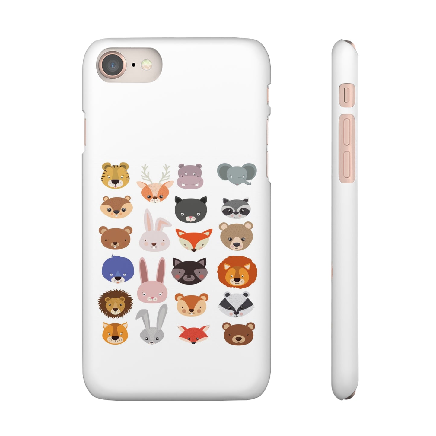 Kids Animal Snap Cases Children’s Animal Phone Cover Wildlif e Cover.