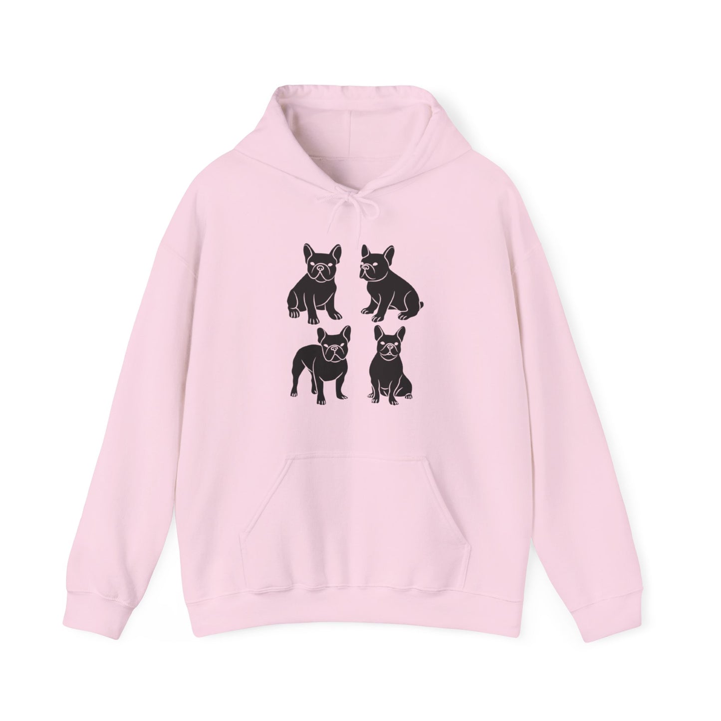 French Bulldog ,Pet Lover Prin T Unisex Heavy Blend™ Hooded Sweatshirt Dog Lover, bulldog G ift, Prin T Hoodie, Animal Lover, Frenchie Hoodie.