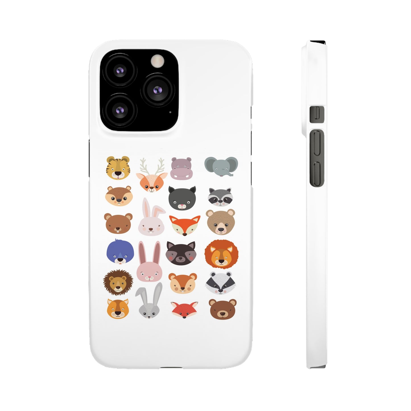 Kids Animal Snap Cases Children’s Animal Phone Cover Wildlif e Cover.