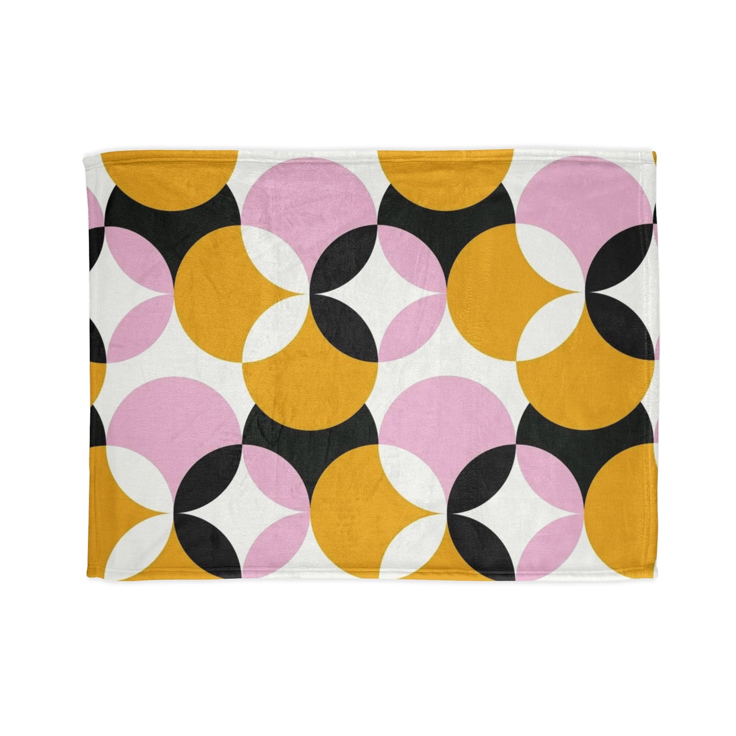 60s patterns Soft Polyester Blanket