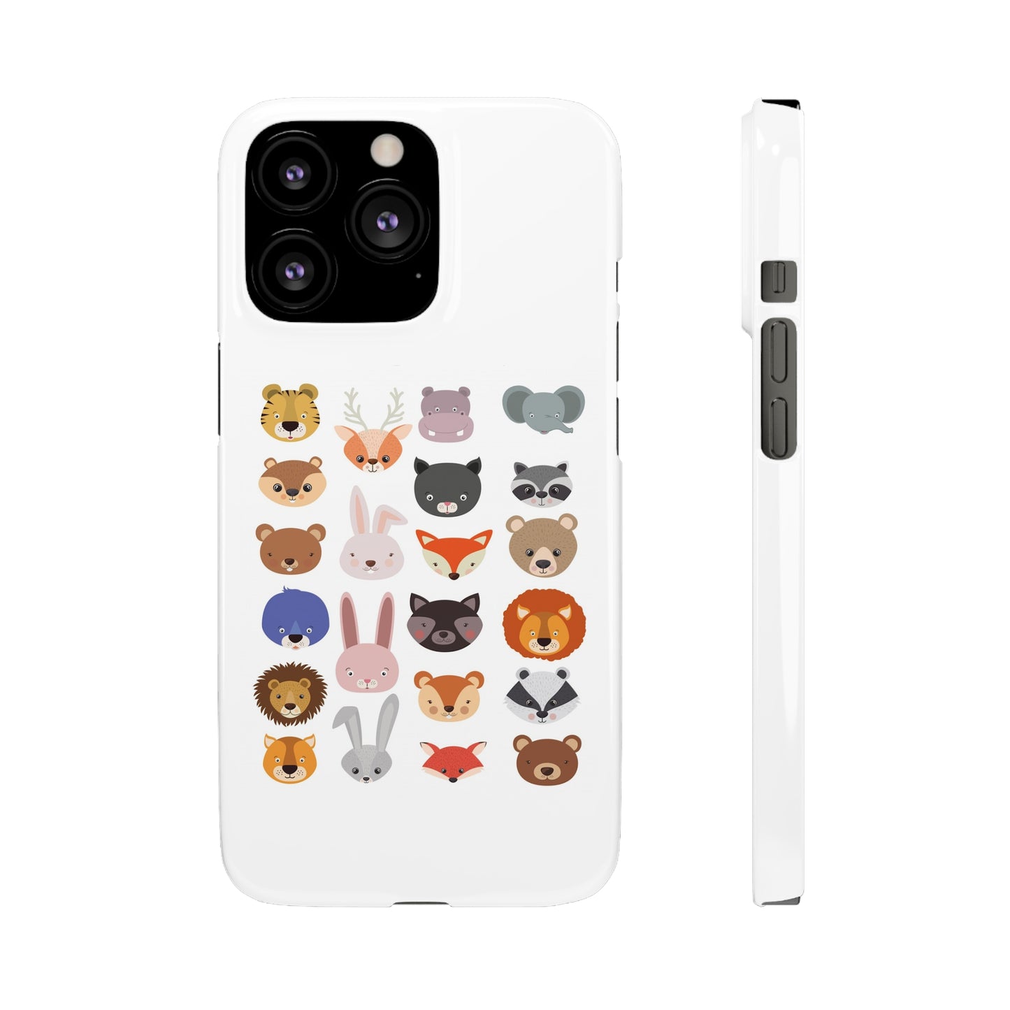 Kids Animal Snap Cases Children’s Animal Phone Cover Wildlif e Cover.