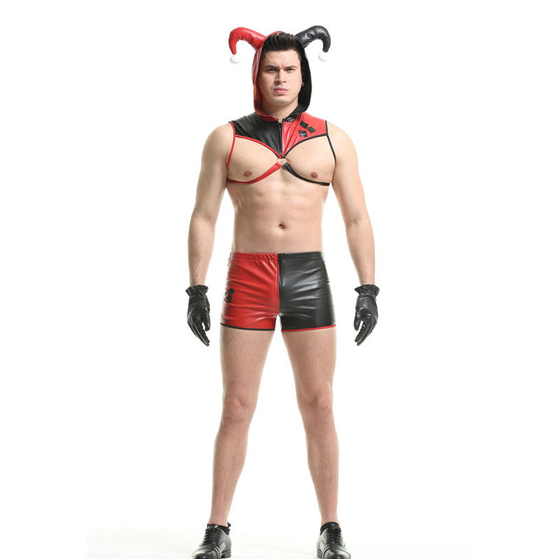 Halloween Adult Men's Swallowtail Performance Beast Magician Cos Nightclub Performance Costume