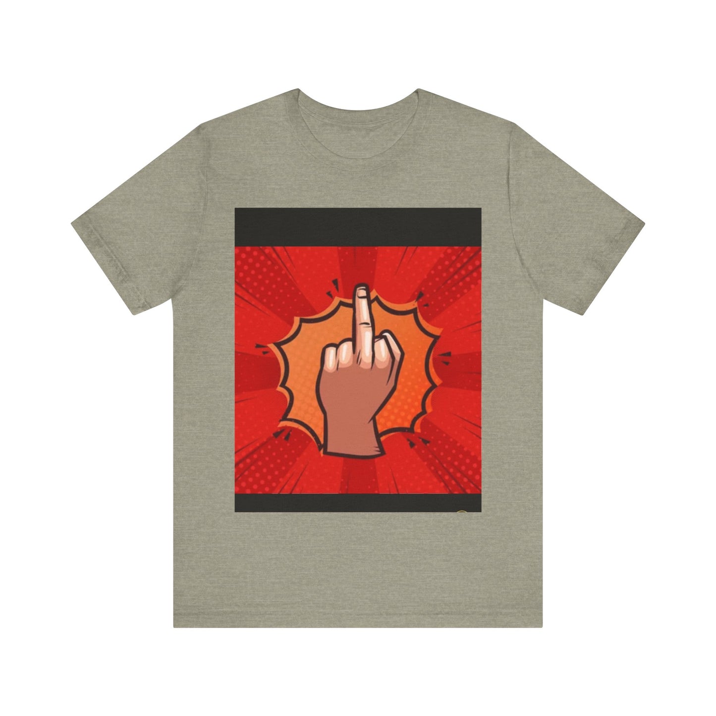 Crude Fuck You Jersey Short Sleeve Tshirt