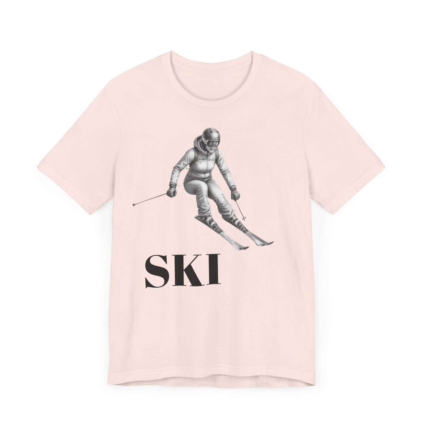 Skiing Jersey Short Sleeve Tee
