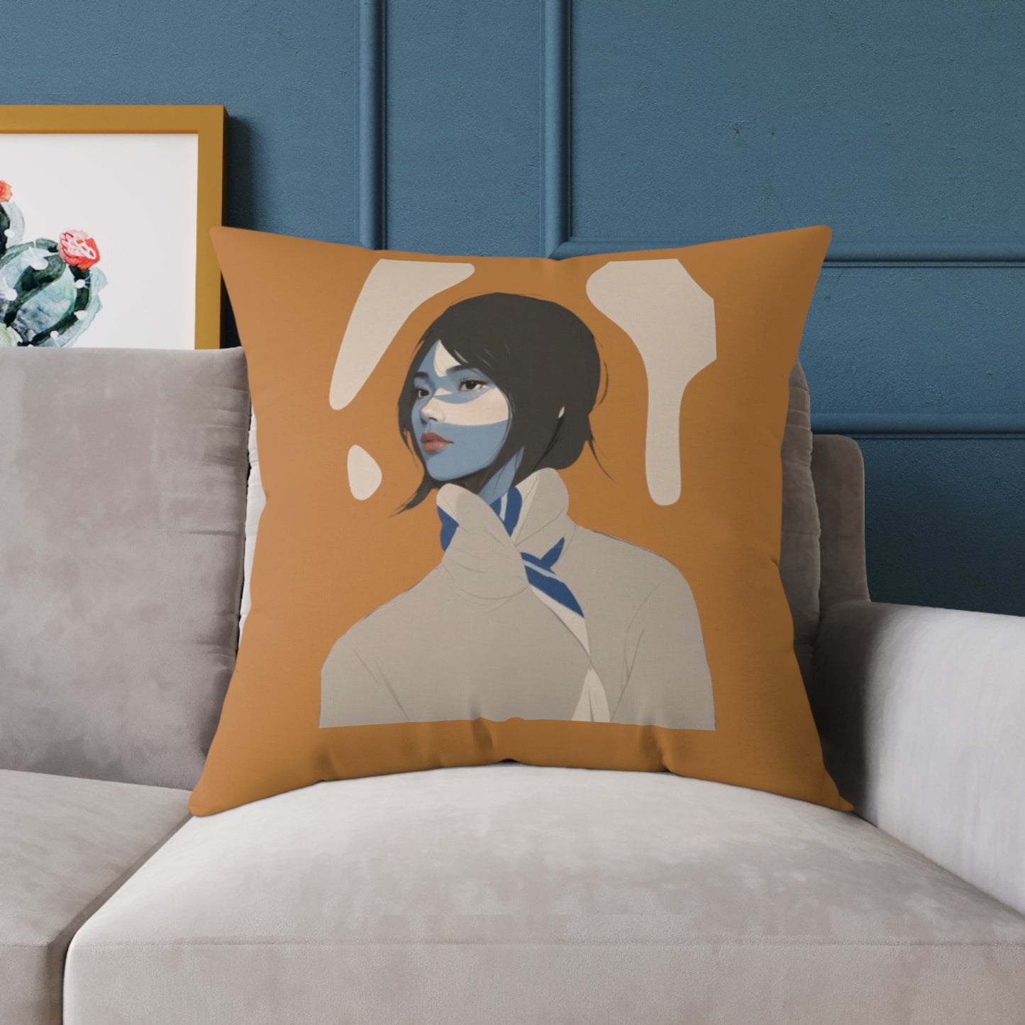 Angeline Poly Canvas Pillow