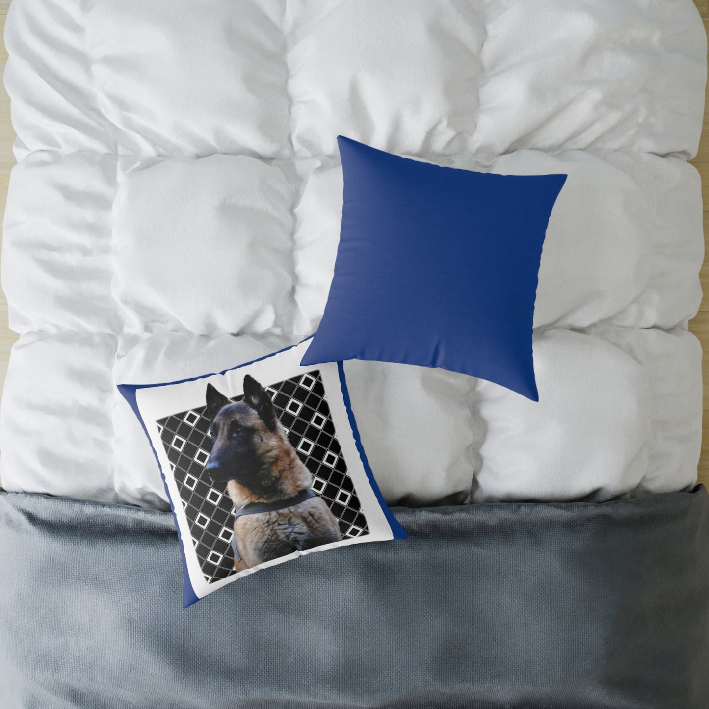 Square Poly Canvas Pillow