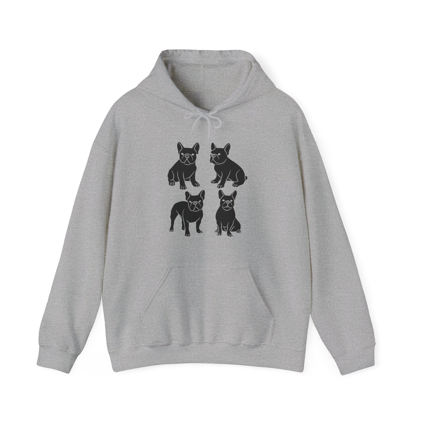 French Bulldog ,Pet Lover Prin T Unisex Heavy Blend™ Hooded Sweatshirt Dog Lover, bulldog G ift, Prin T Hoodie, Animal Lover, Frenchie Hoodie.