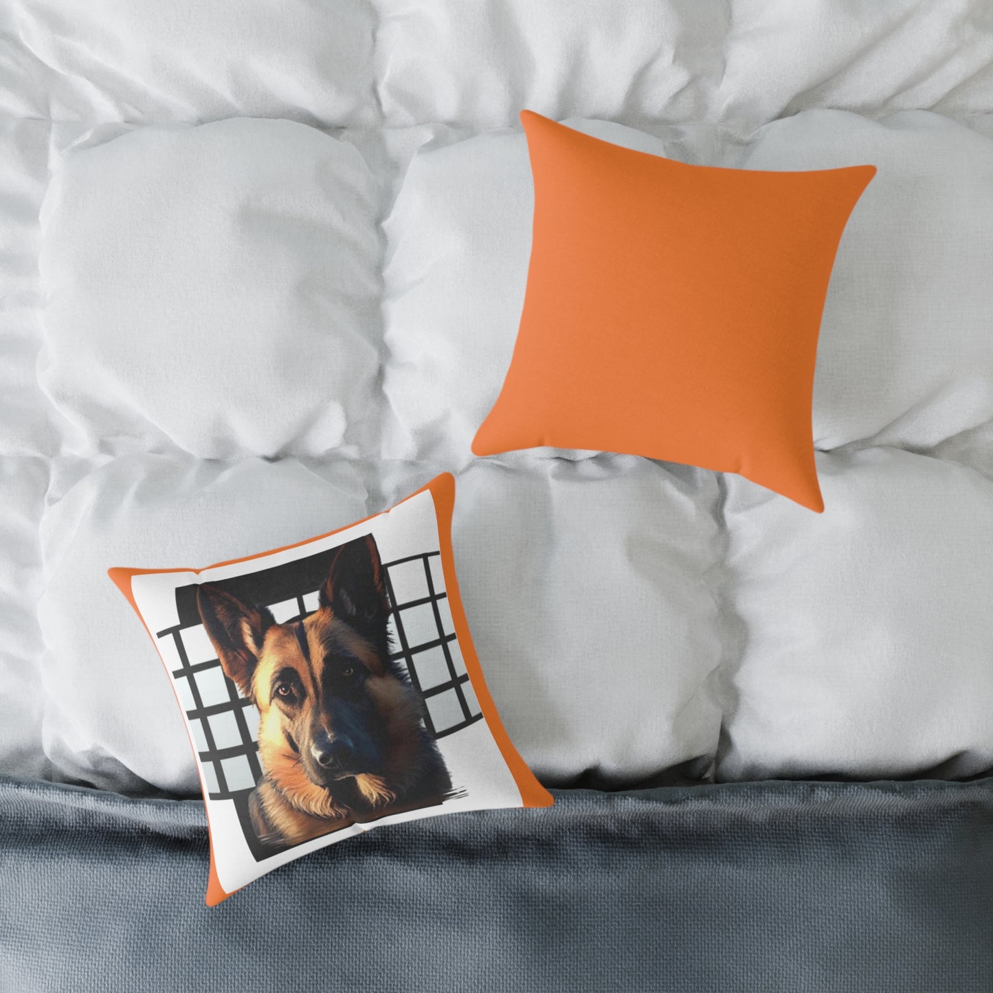 Square Poly Canvas Pillow