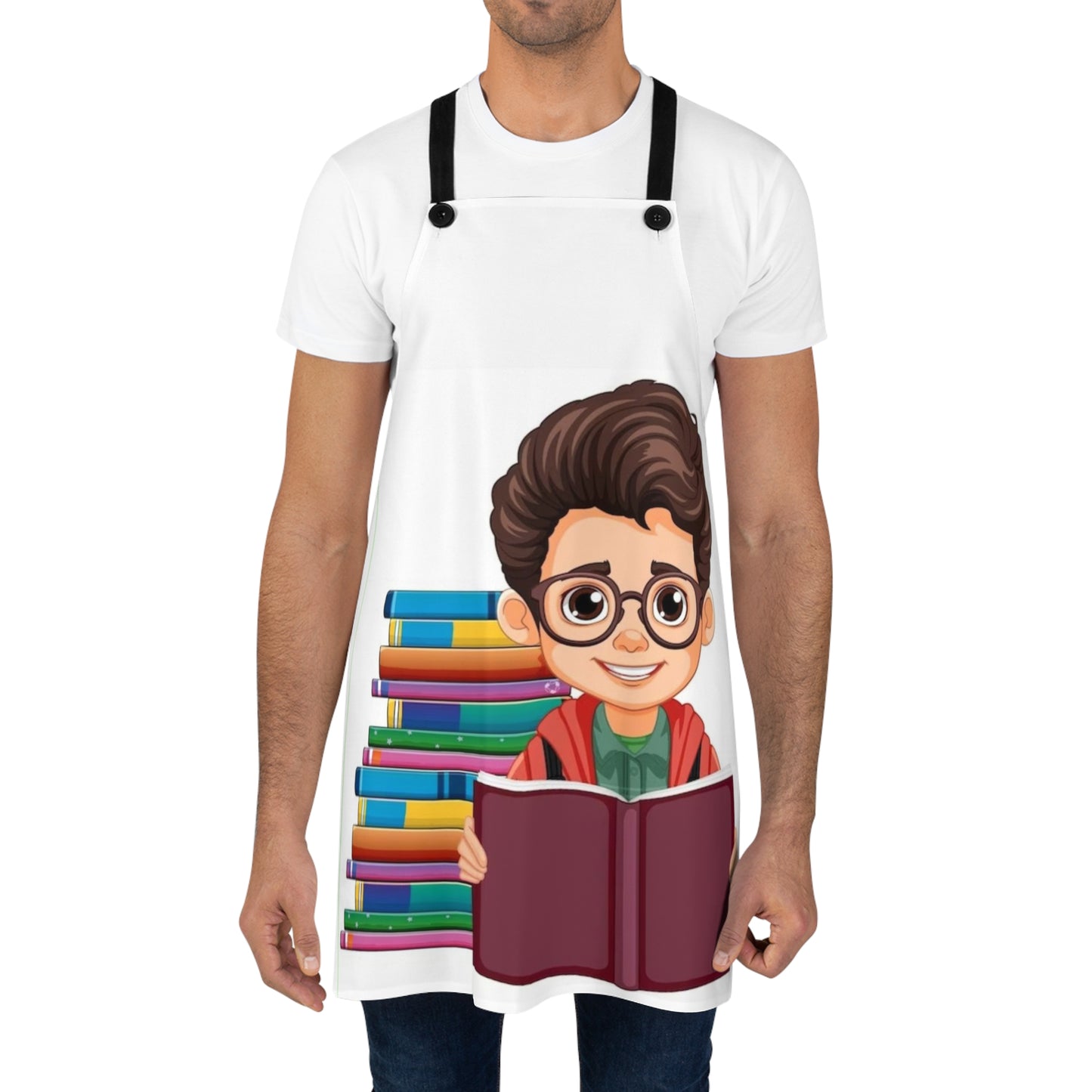 Bookworm Picture Apron (AOP)