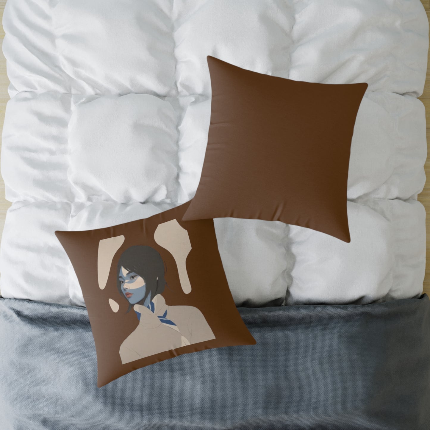 Angeline Poly Canvas Pillow