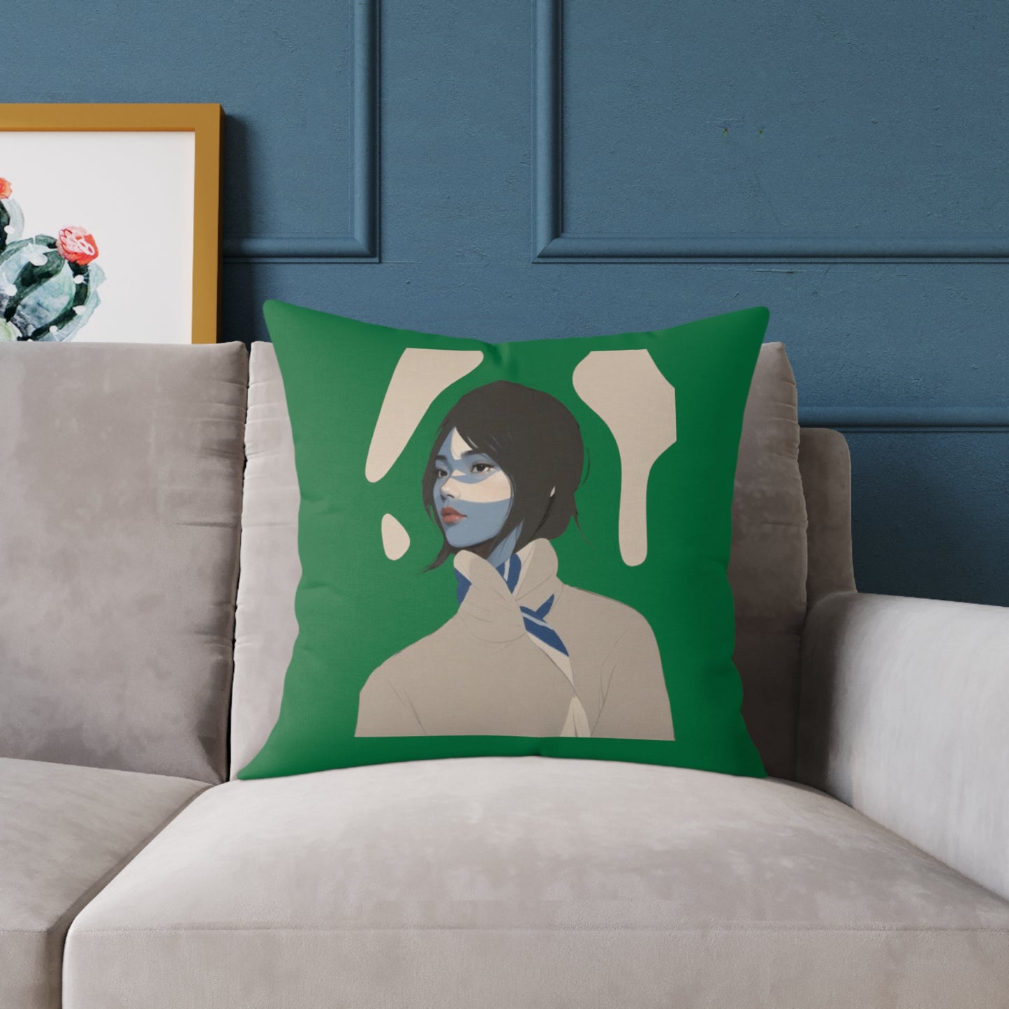 Angeline Poly Canvas Pillow
