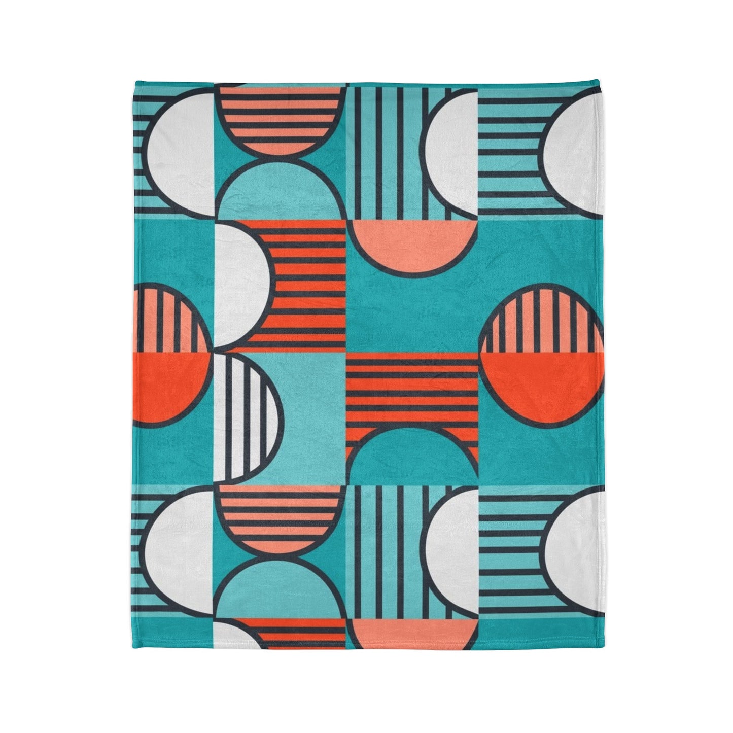 60s patterns Soft Polyester Blanket