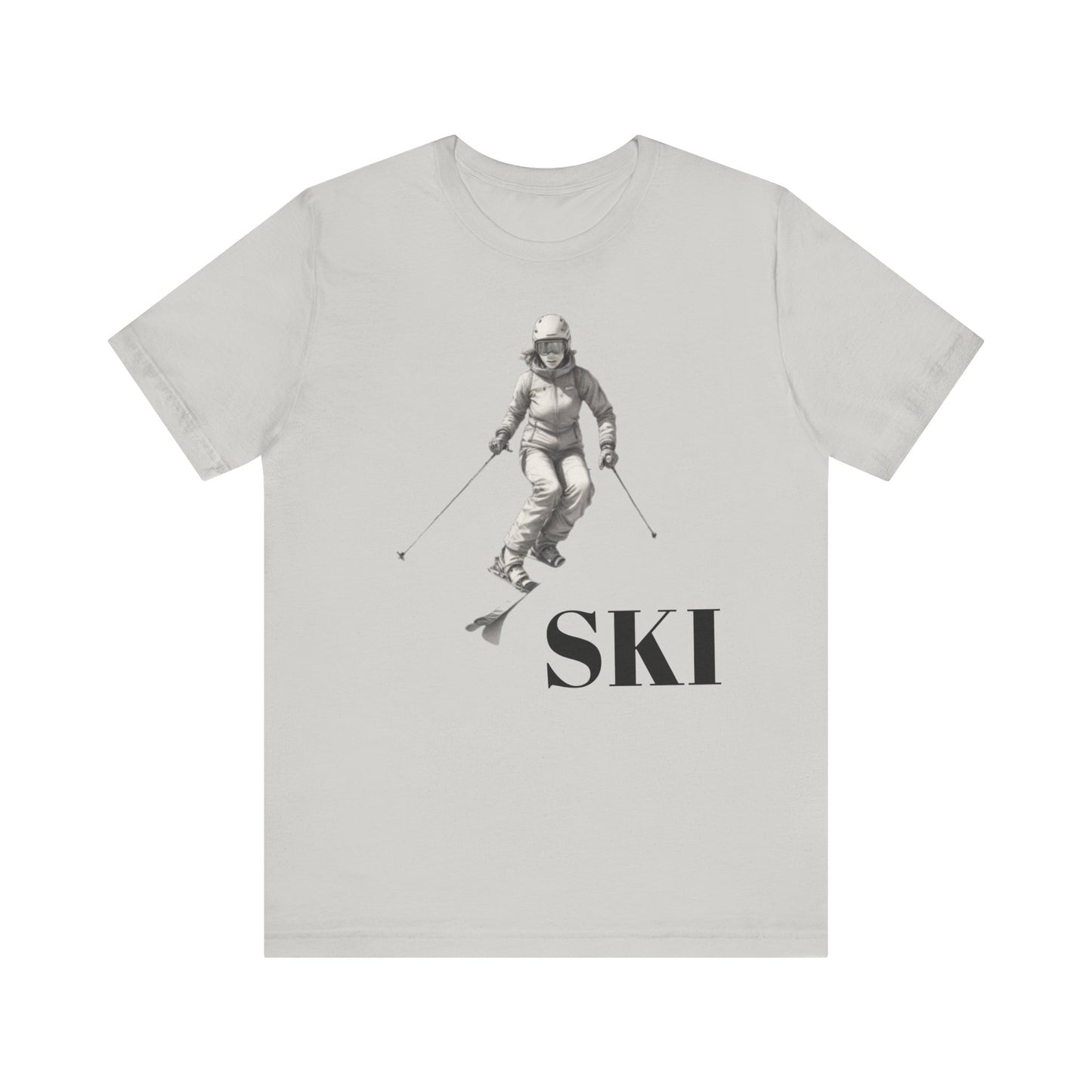 Skiing Jersey Short Sleeve Tee
