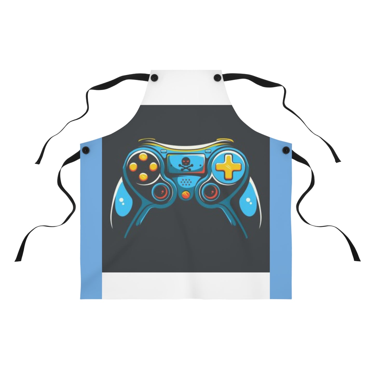 Games Console printed Picture Apron (AOP)