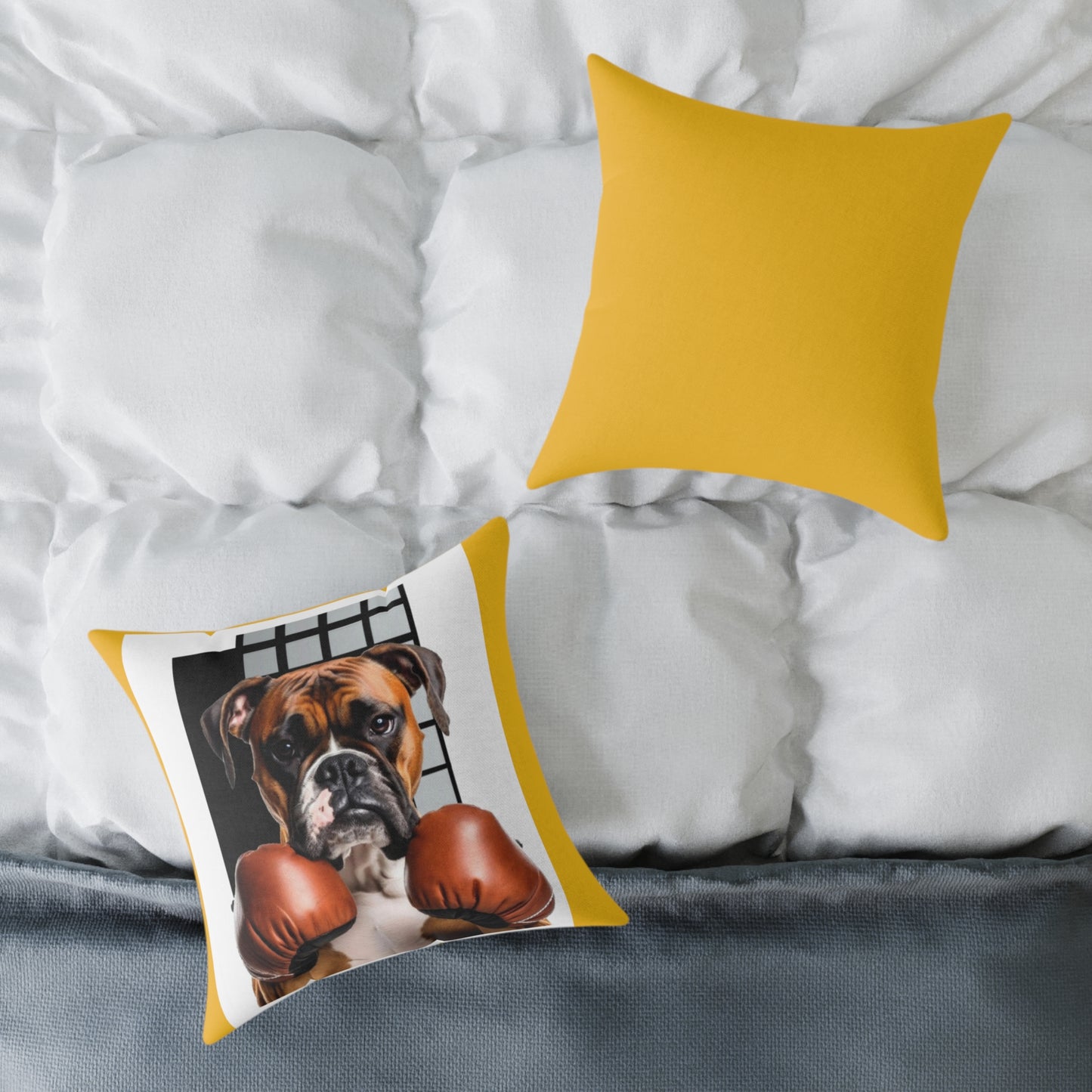 Square Poly Canvas Pillow