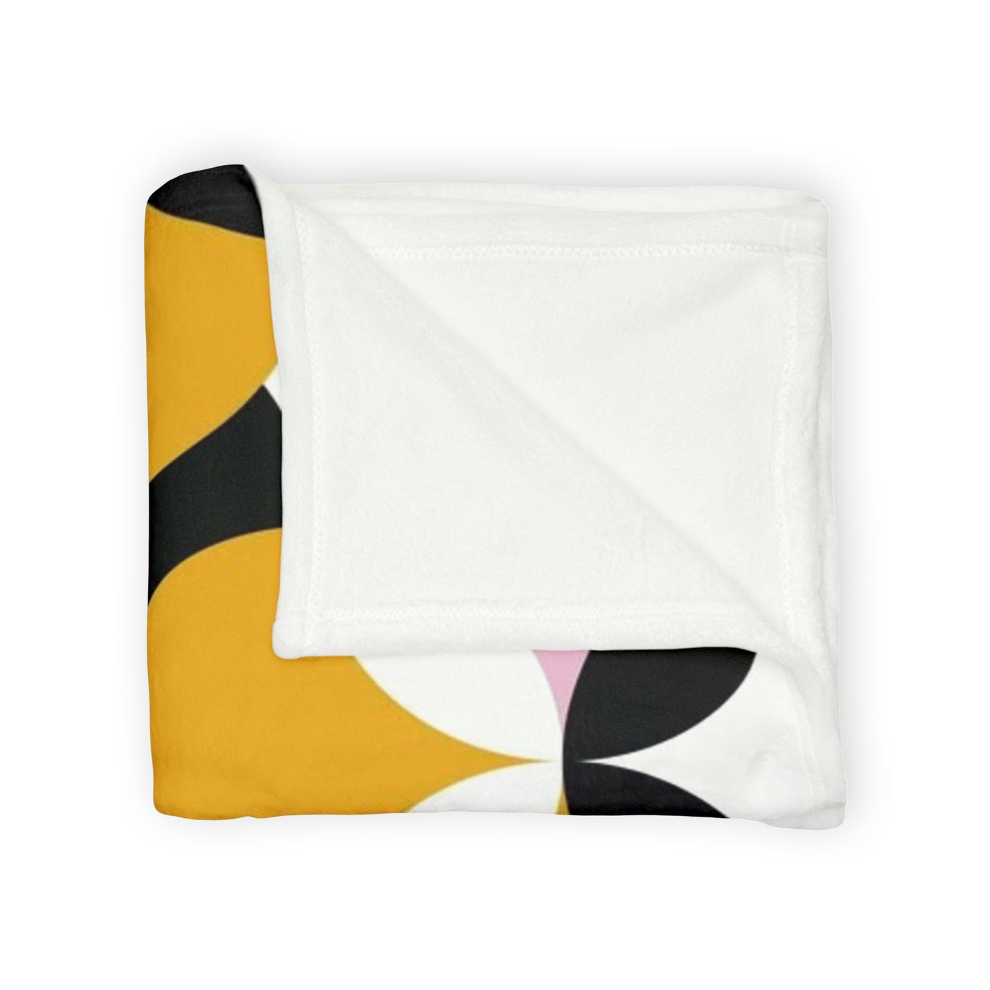 60s patterns Soft Polyester Blanket