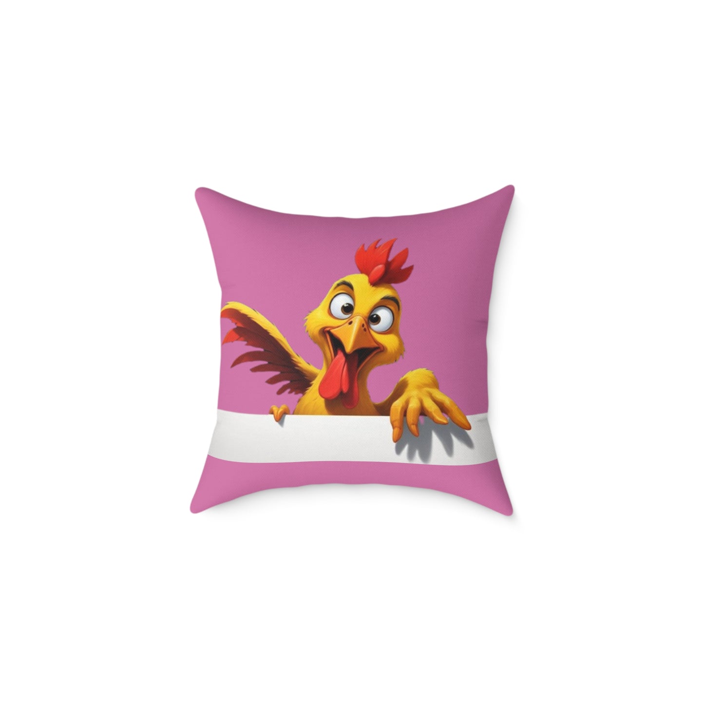 Squark Square Poly Canvas Pillow