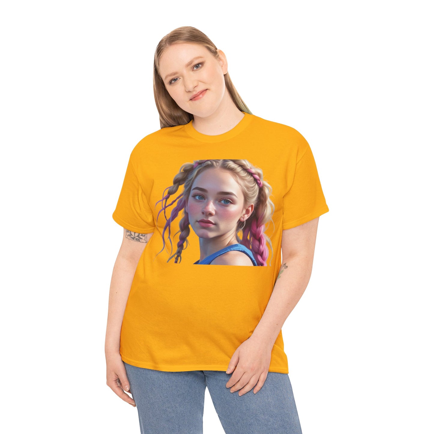 Zara Unisex Heavy Cotton Tee