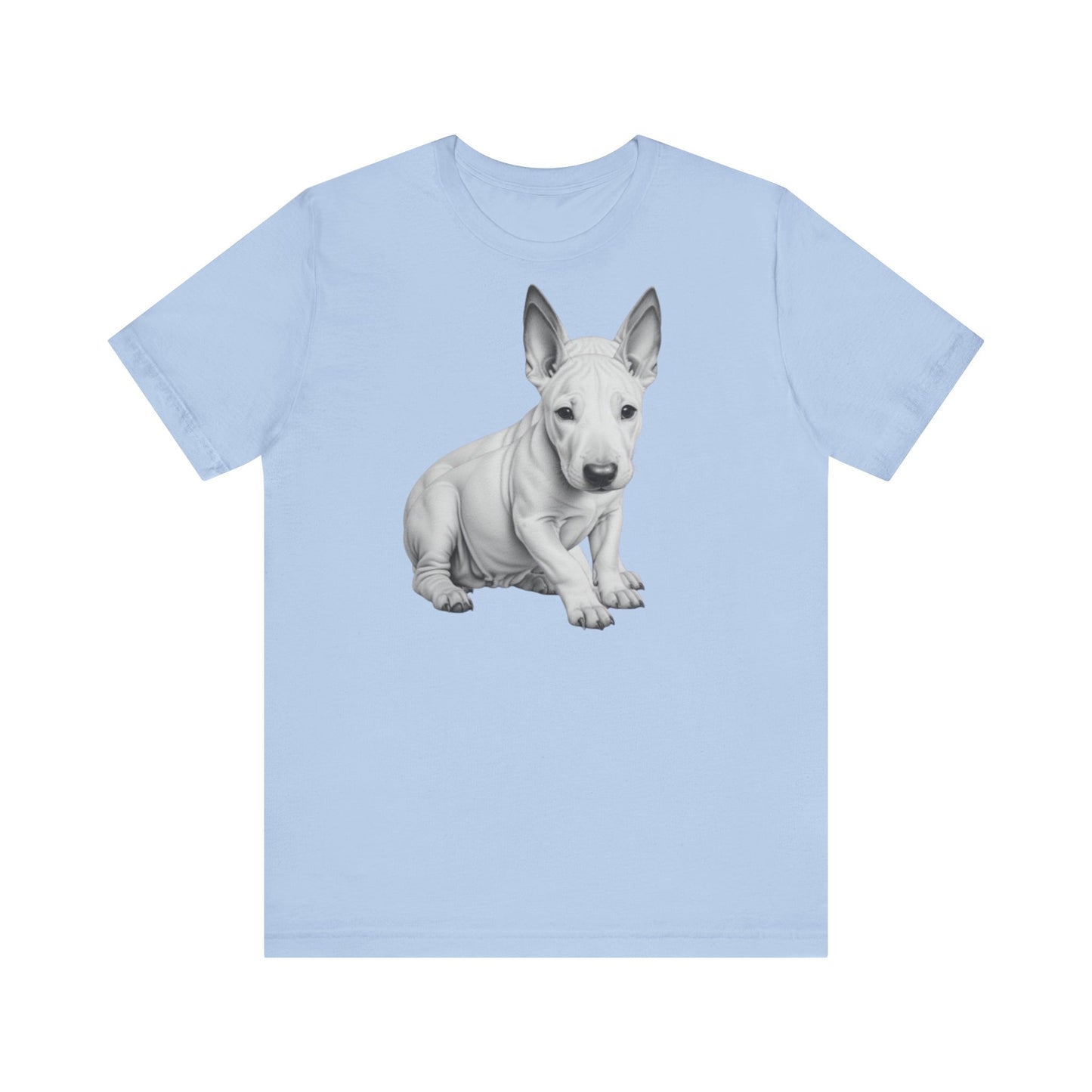 English Bull Terrier Unisex Short Sleeve Tee teen tshirt womens holiday top summer clothes womens Beach top gift womens tee mum birthday gifts