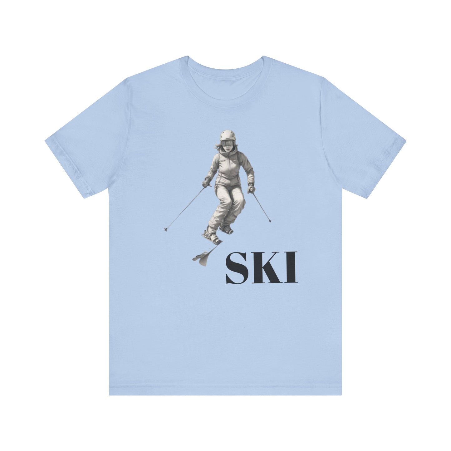 Skiing Jersey Short Sleeve Tee