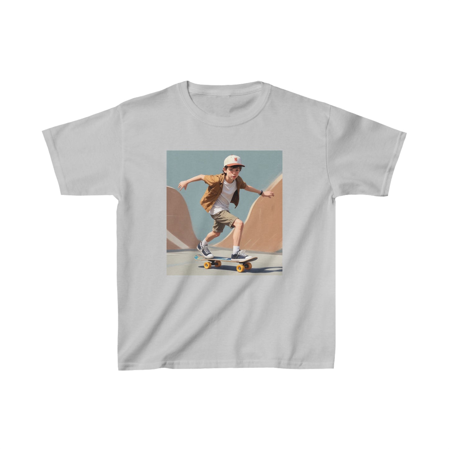 Skater Boy Kids Heavy Cotton™ Tee