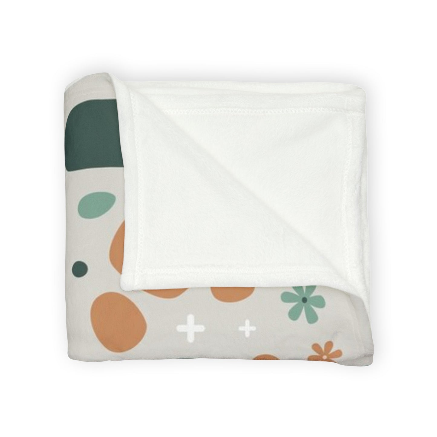 60s patterns Soft Polyester Blanket
