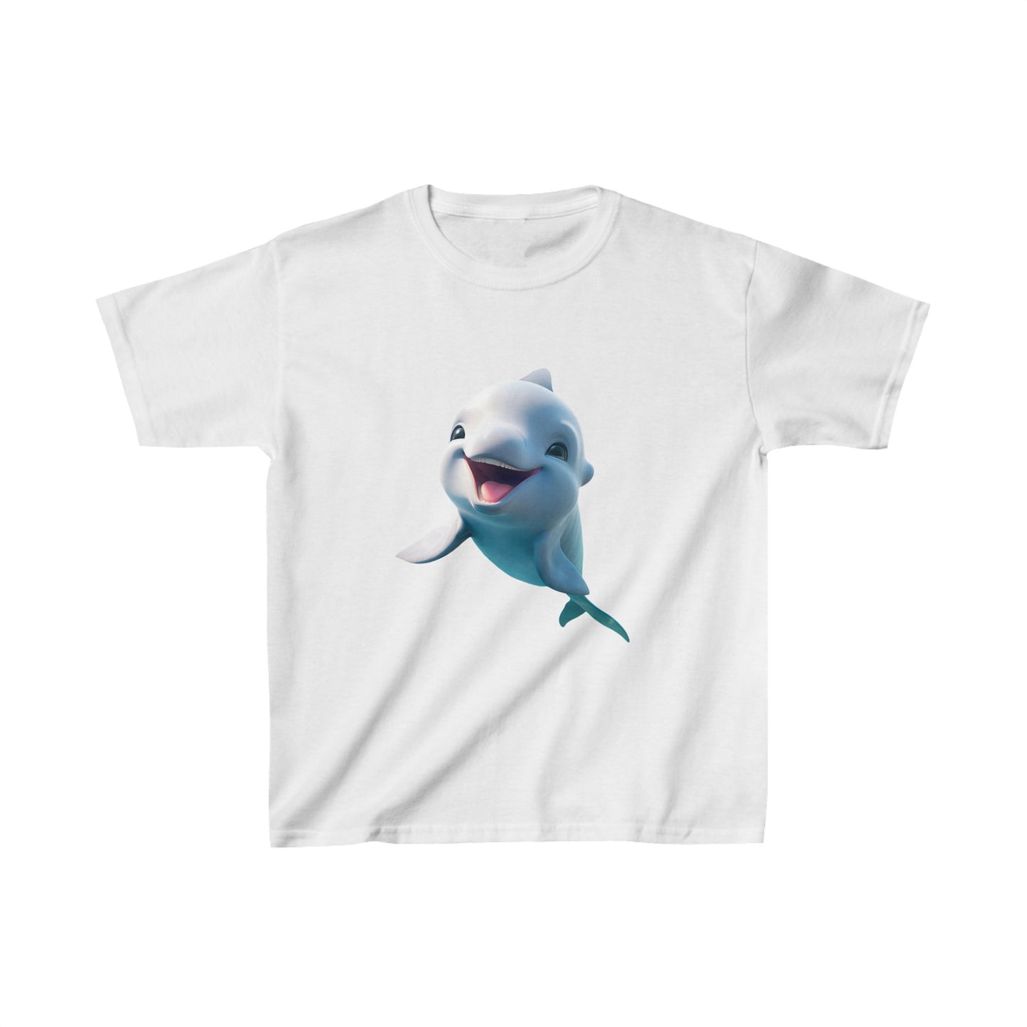 Dolphin Kids Tee boys top kids unisex top half player summer unisex clothing team spirit