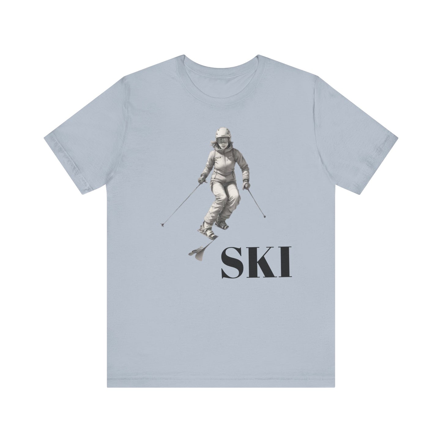 Skiing Jersey Short Sleeve Tee
