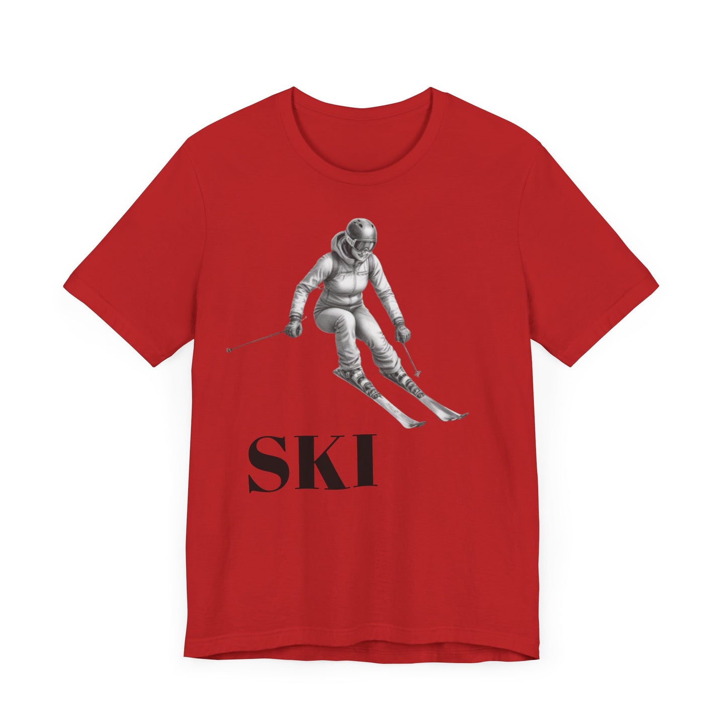 Skiing Jersey Short Sleeve Tee