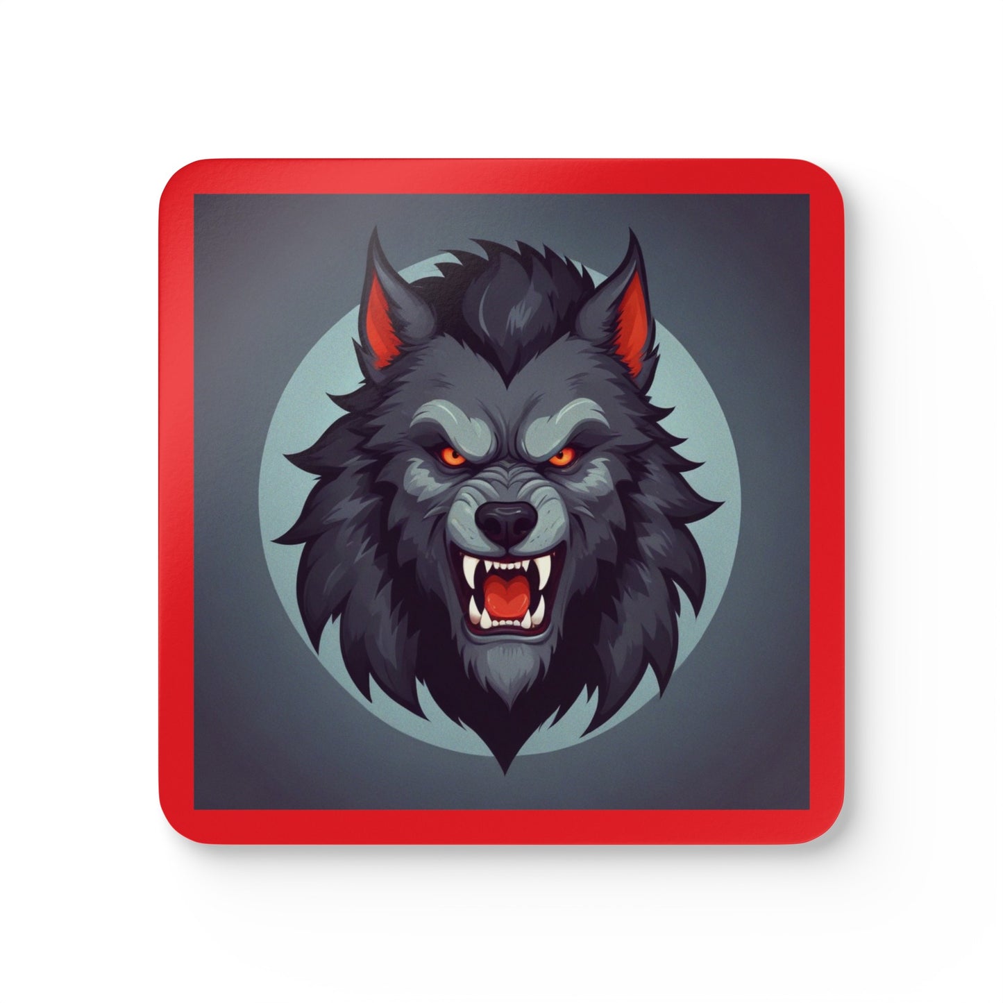 Werewolf Corkwood Coaster Set