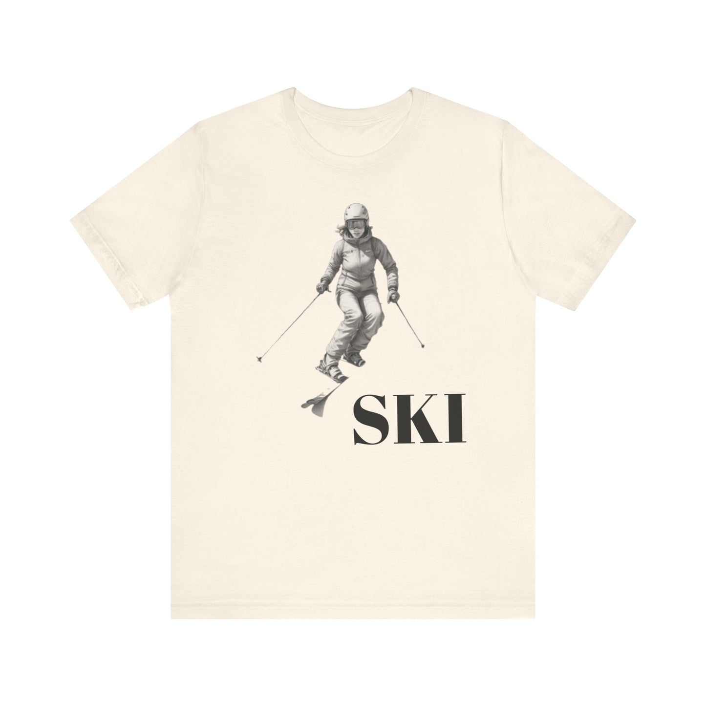Skiing Jersey Short Sleeve Tee