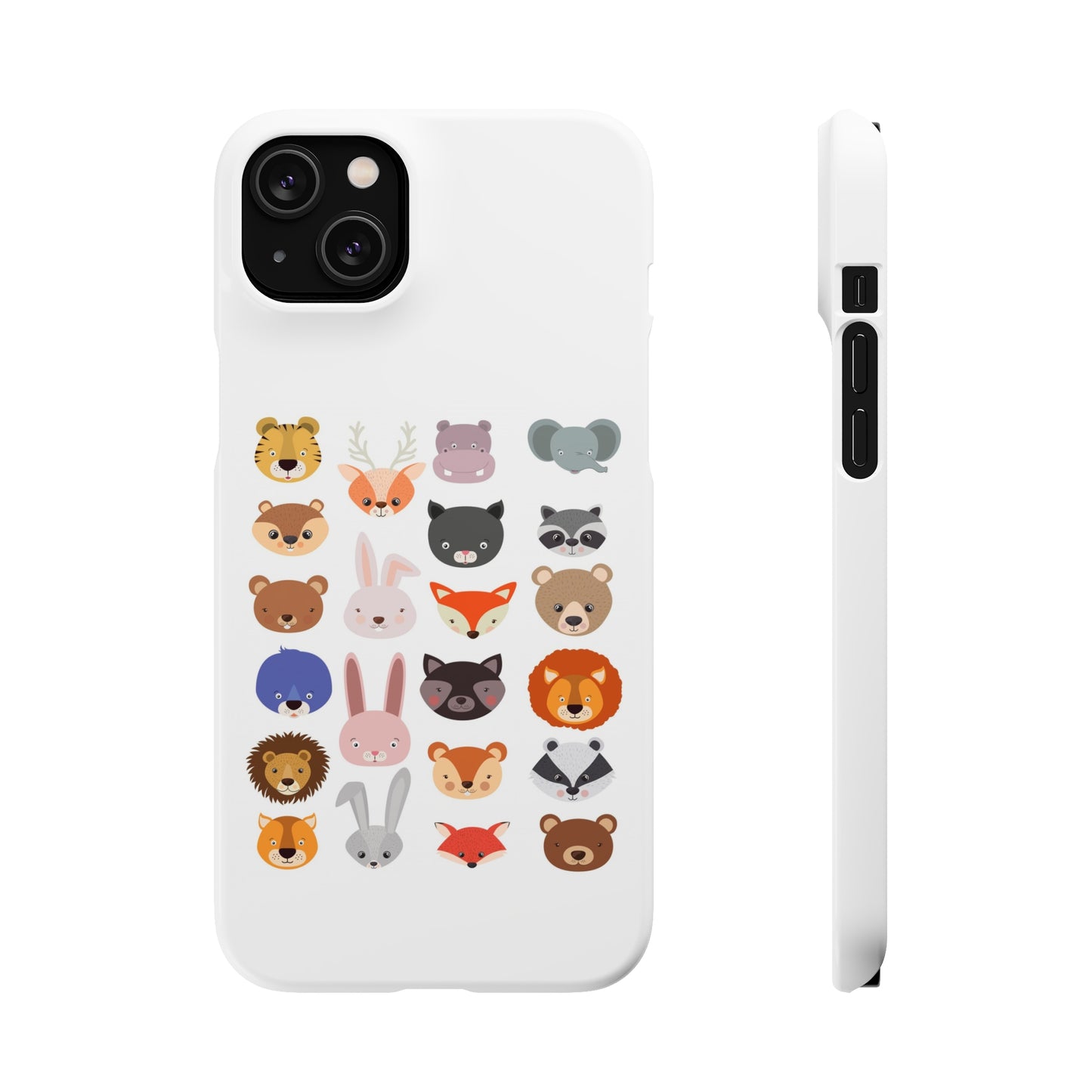 Kids Animal Snap Cases Children’s Animal Phone Cover Wildlif e Cover.