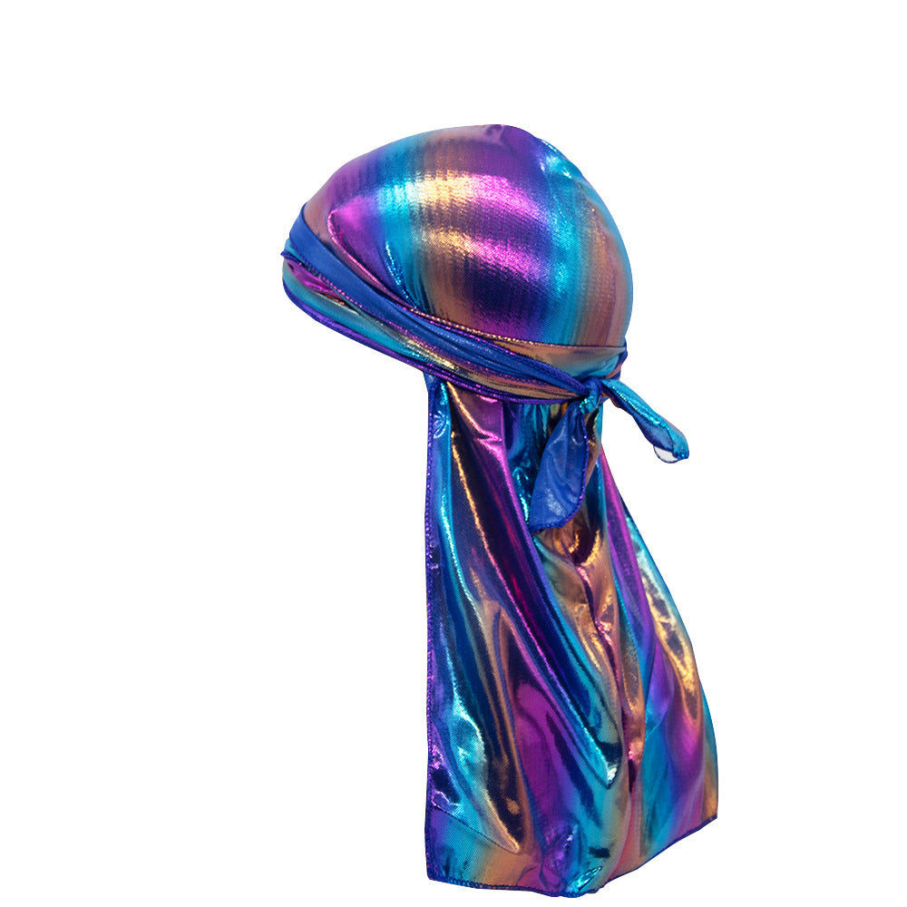 Printed long tail cap