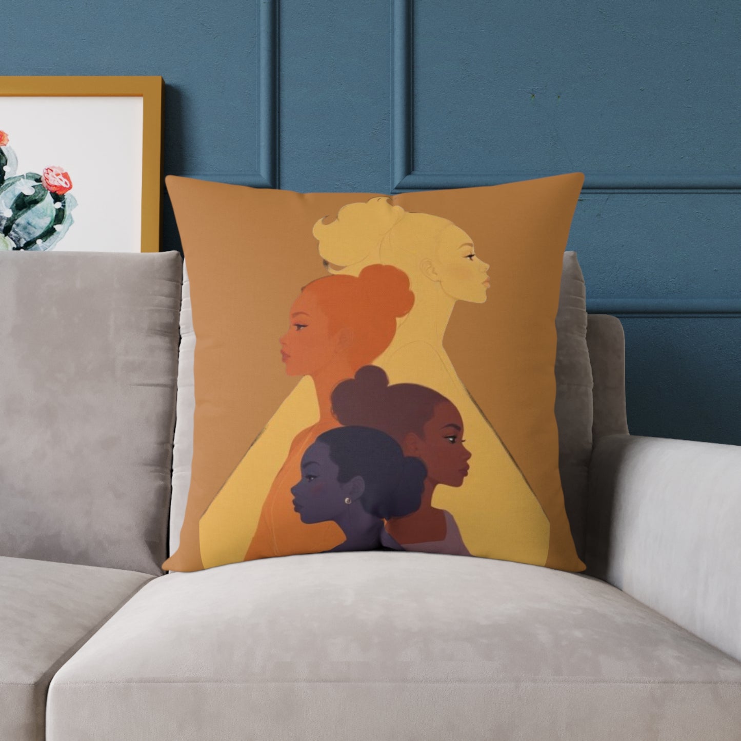 Angeline Poly Canvas Pillow