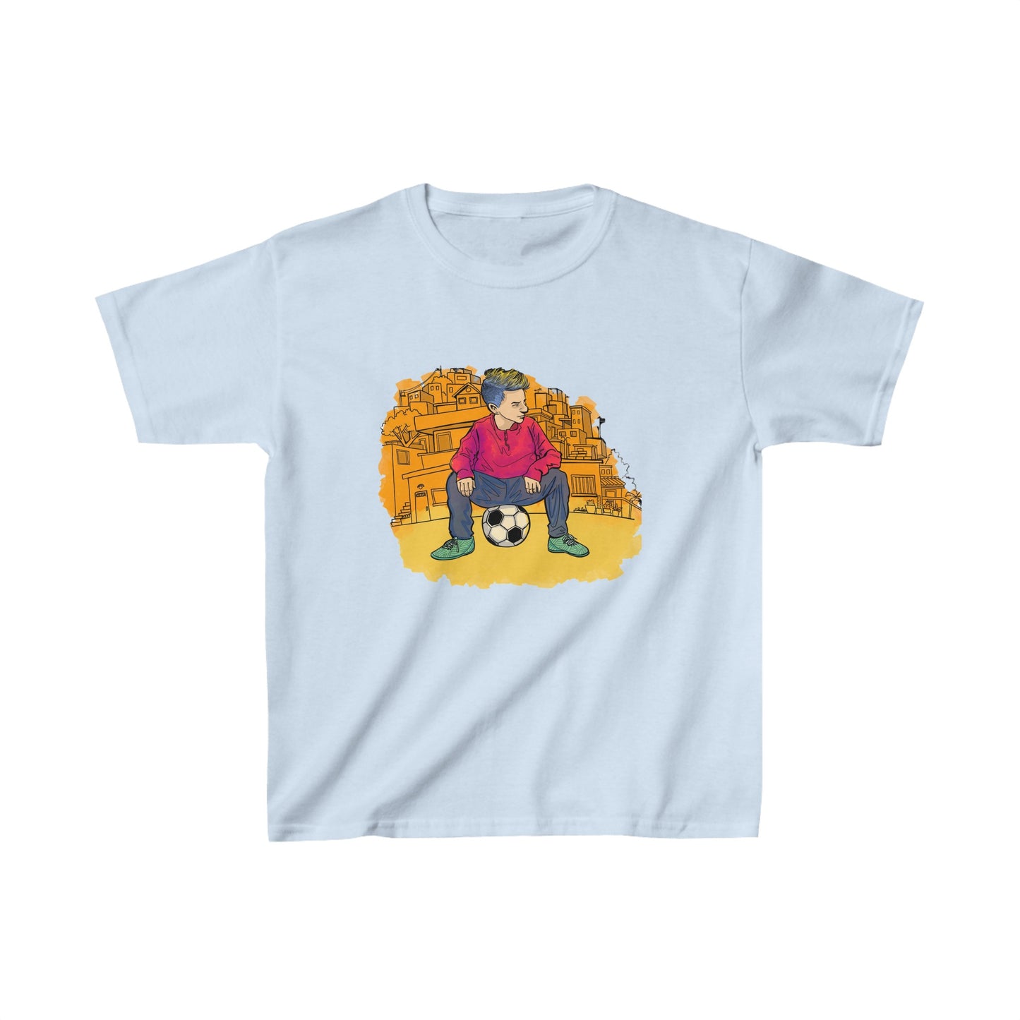 Football player team football season Kids Tee boys