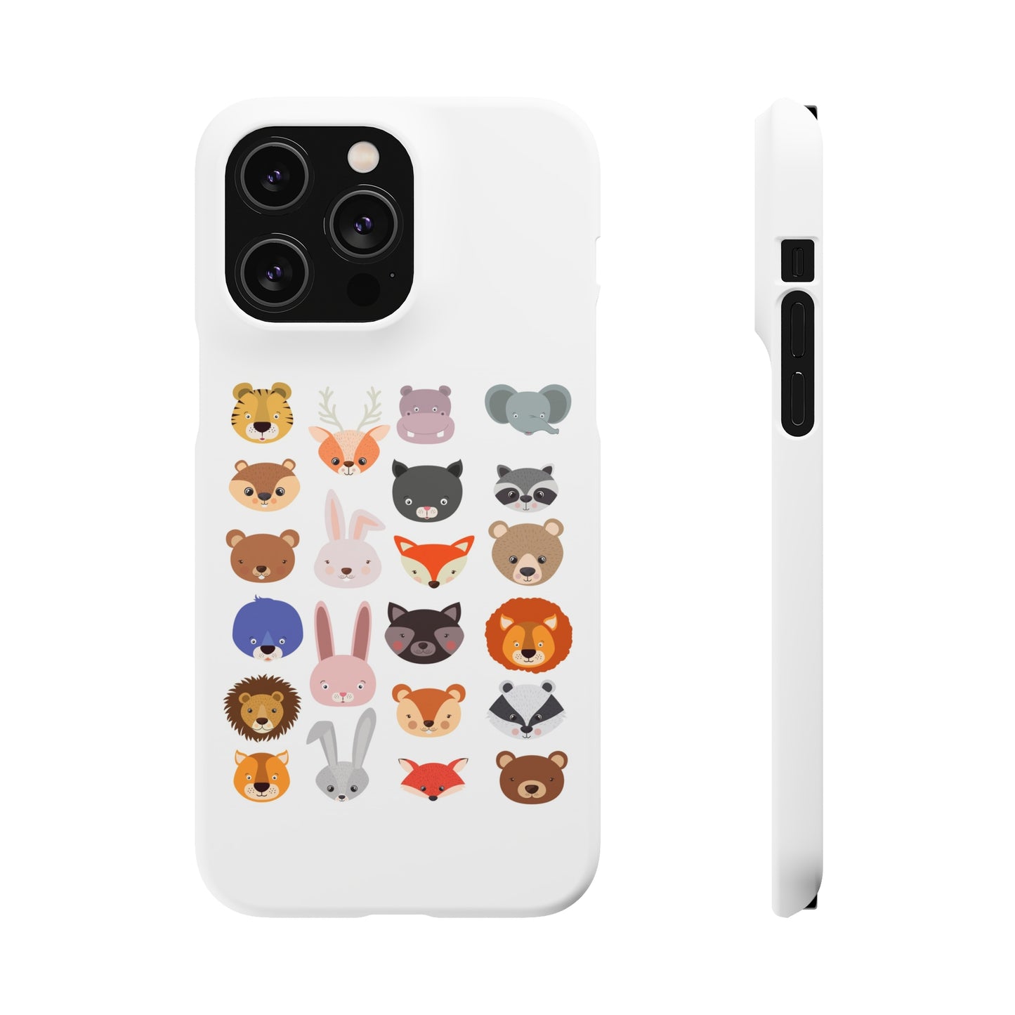Kids Animal Snap Cases Children’s Animal Phone Cover Wildlif e Cover.
