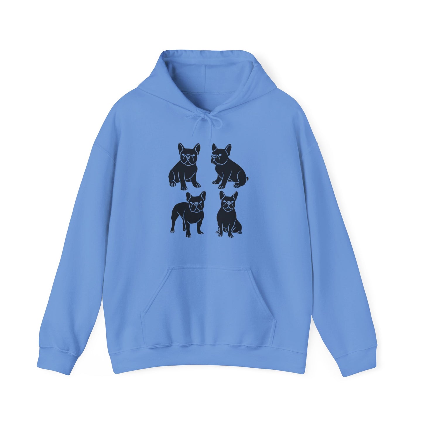 French Bulldog ,Pet Lover Prin T Unisex Heavy Blend™ Hooded Sweatshirt Dog Lover, bulldog G ift, Prin T Hoodie, Animal Lover, Frenchie Hoodie.