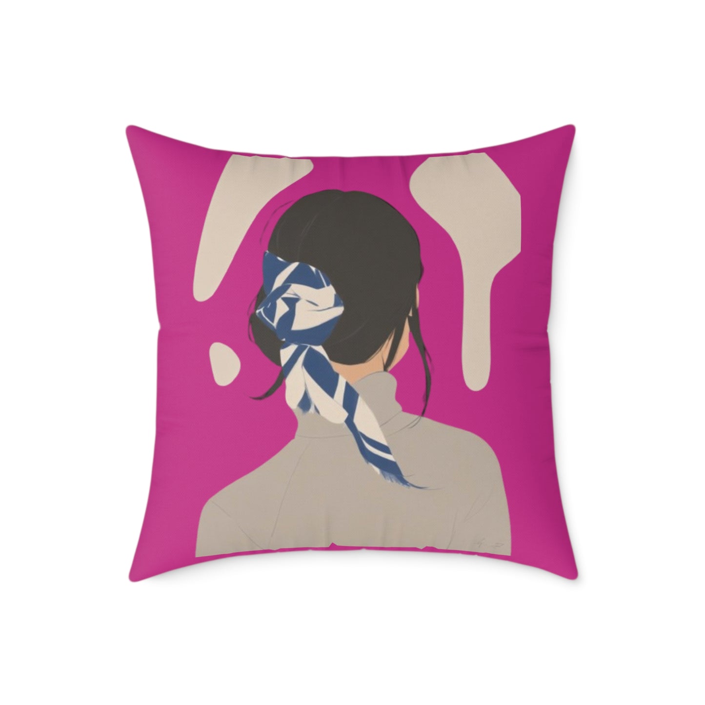 Angeline Poly Canvas Pillow