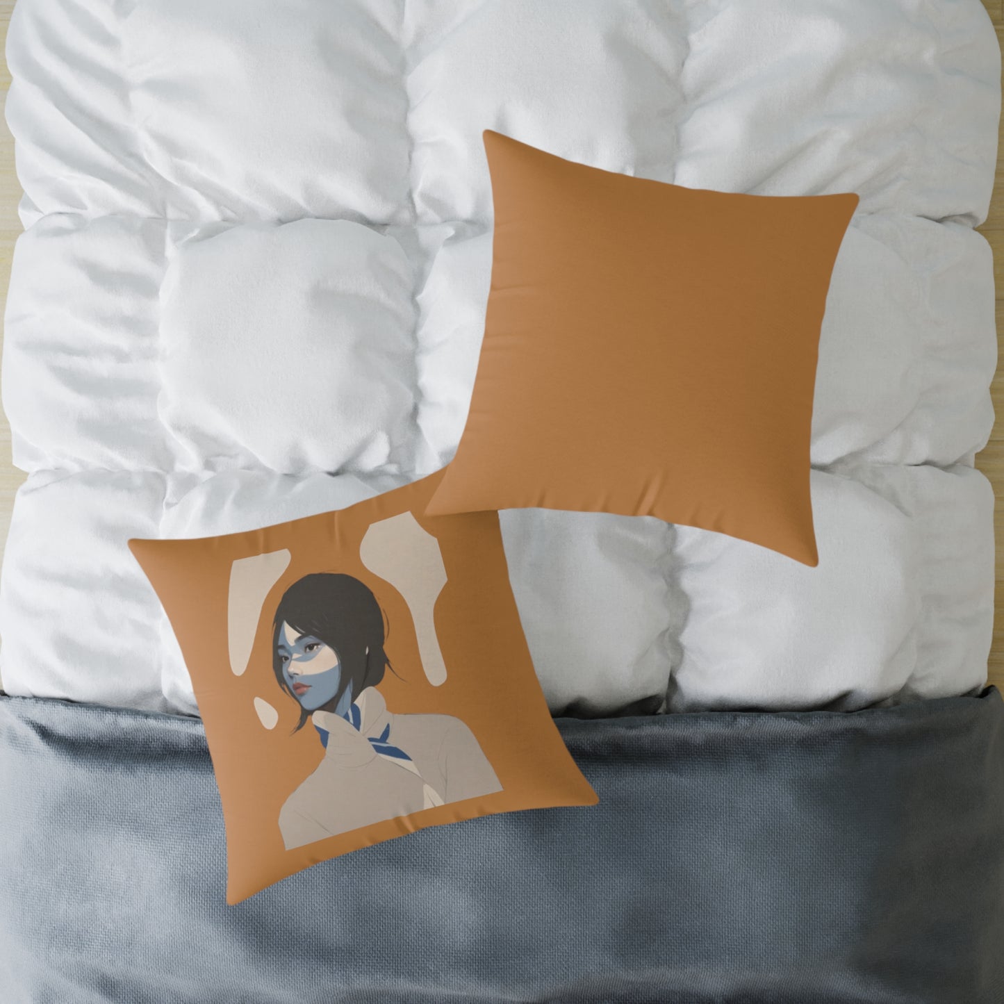 Angeline Poly Canvas Pillow