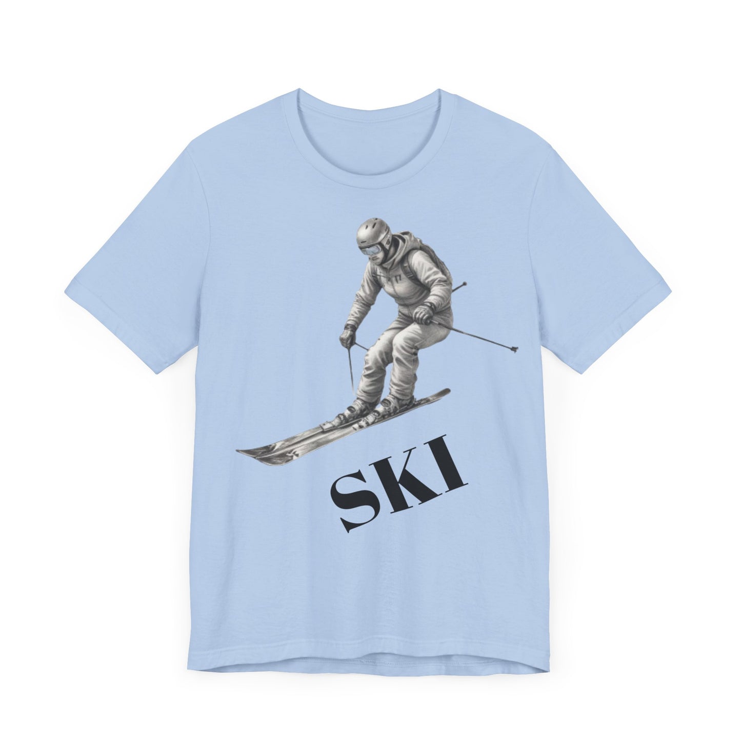 Skiing Jersey Short Sleeve Tee