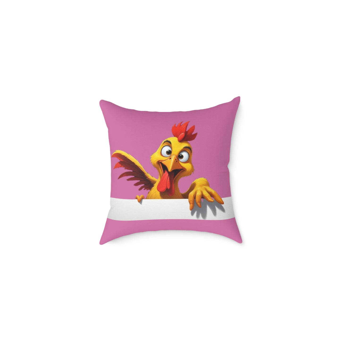 Squark Square Poly Canvas Pillow