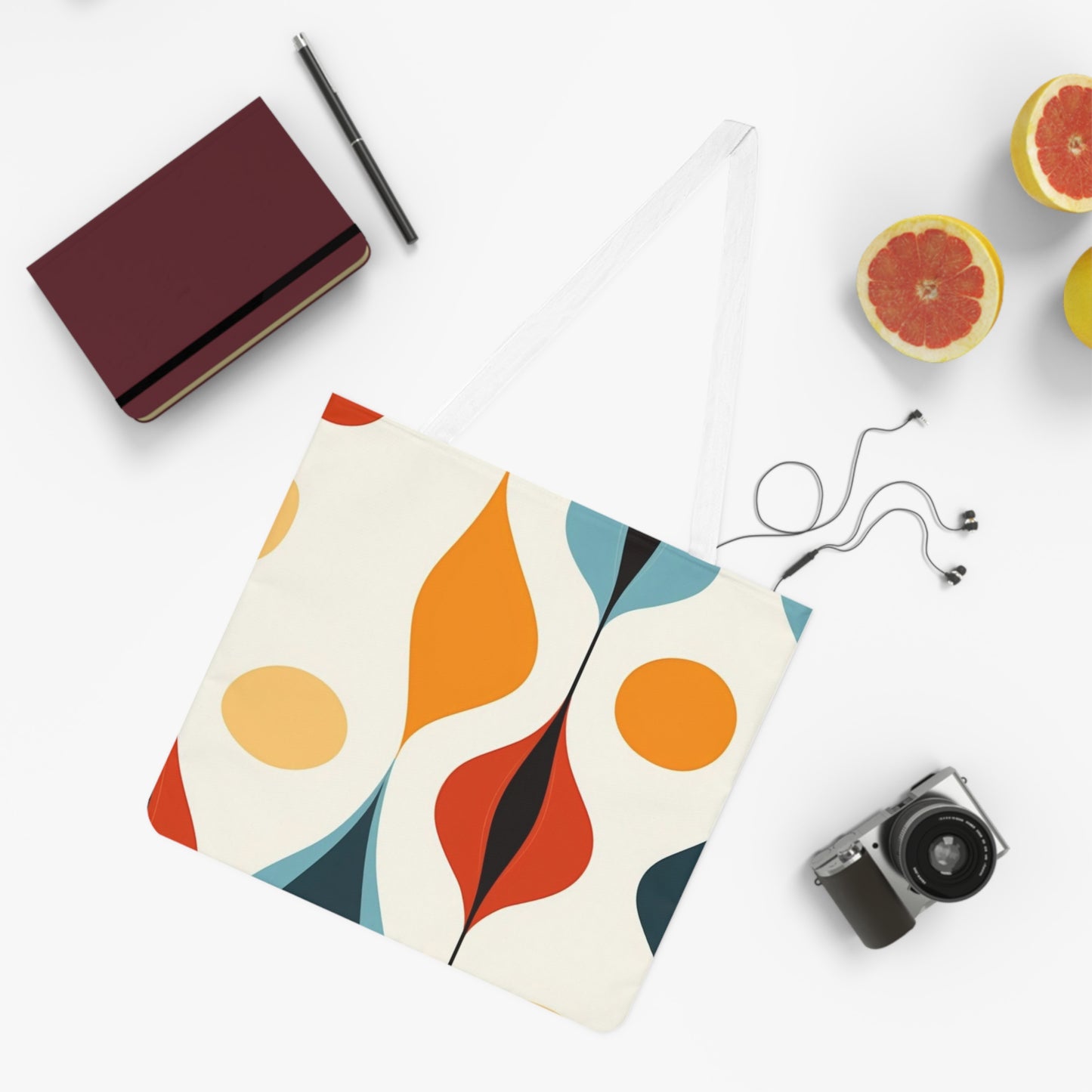 Pattern Shoulder Tote Bag (AOP)