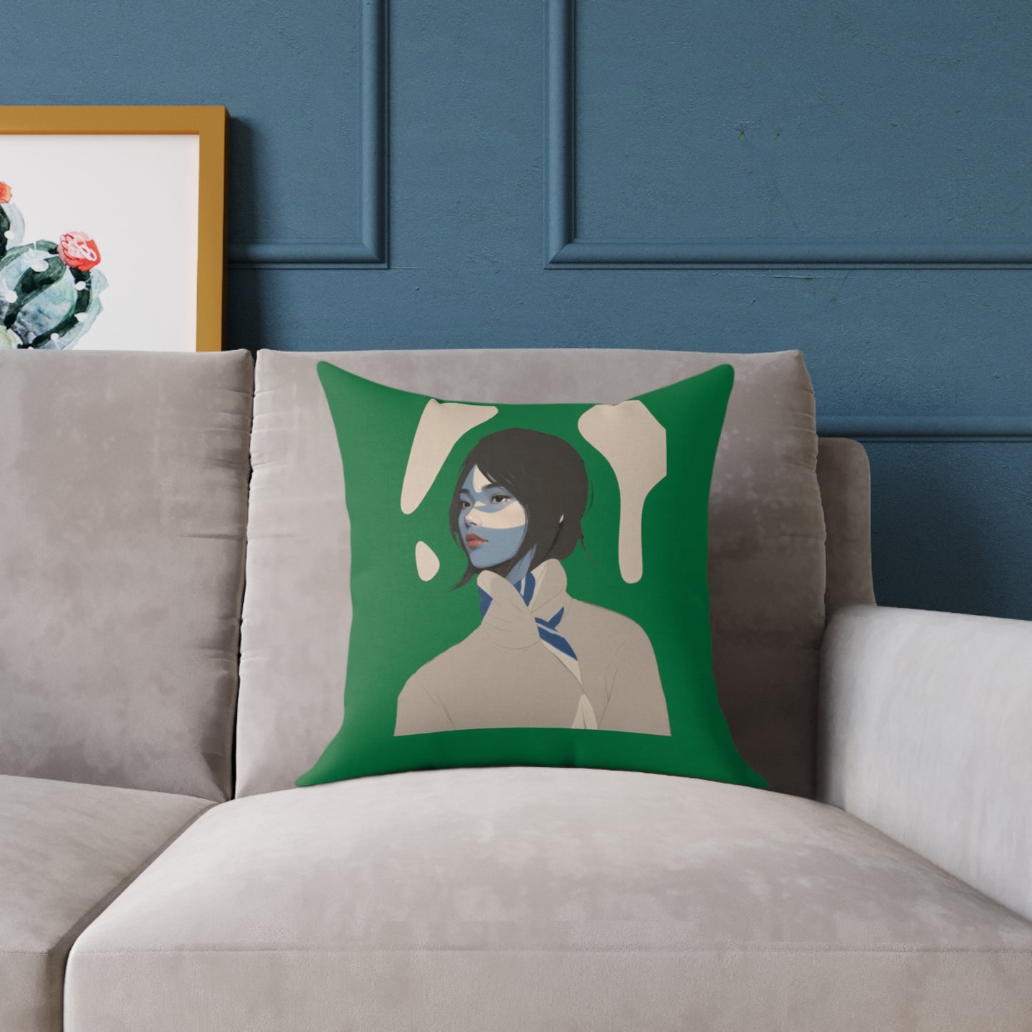 Angeline Poly Canvas Pillow